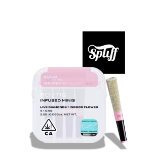 Boutiq Infused minis Cafecito is now in Washington DC's Top Cannabis Dispensary