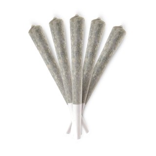 Five cannabis pre-rolls