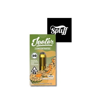 Jeeter Premium Diamonds Cannalope 1 Gram Vape Cartridge Indica at Spliff Nation Dispensary Washington DC
