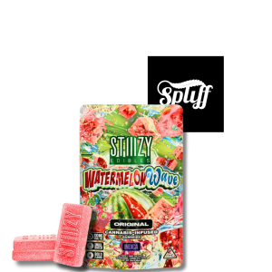 STIIIZY Edibles Watermelon Wave cannabis infused gummies 100mg THC at Spliff Nation Dispensary in Washington DC
