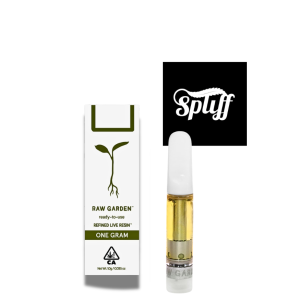 Raw Garden Punch Berry Kush 1G 510 live resin cartridge 95.26% THC Spliff Nation Washington DC
