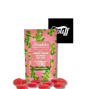 Smokiez Watermelon 100mg Hybrid Fruit Chews at Spliff Nation Dispensary Washington DC