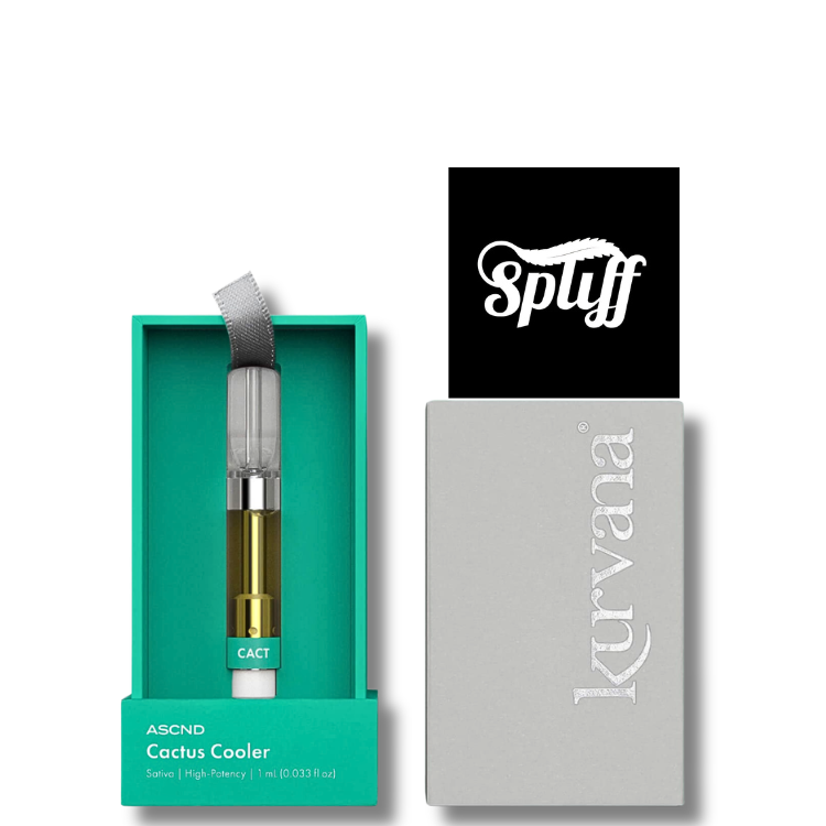 Kurvana - Ascend - Cactus Jack - Spliff Nation Dispensary in Washington DC Kurvana ASCND Cactus Cooler full spectrum 1G cartridge sativa at Spliff Nation Dispensary Washington DC