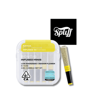 Boutiq Pink Lemonade x Mango live diamonds infused mini pre-roll 5-pack in Washington DC