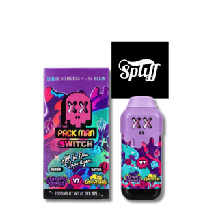 Pack Man Switch Grape Sorbet x Gelonade 2g disposable vape in Washington DC
