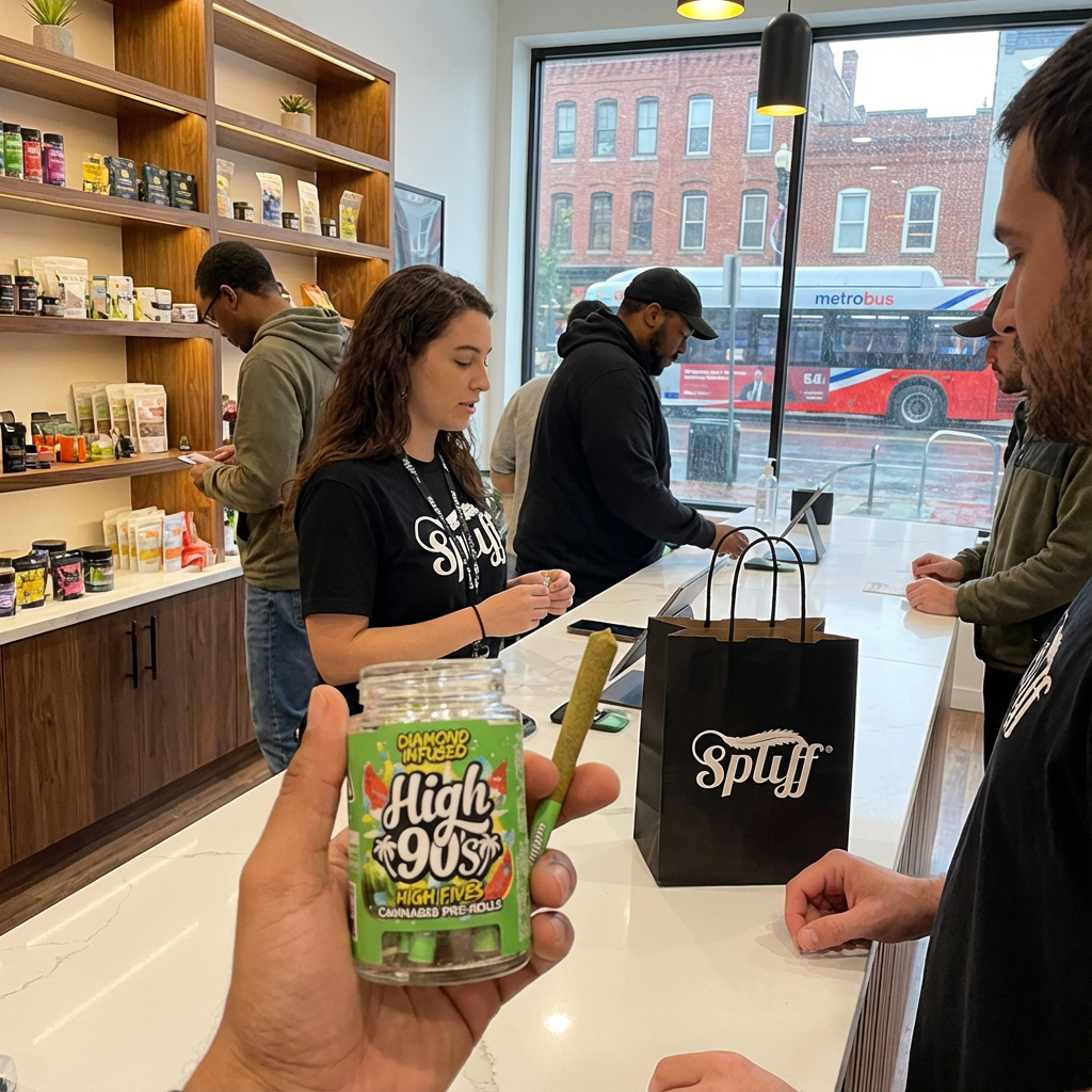 Cannabis Dispensary in Chinatown, Washington, DC | Spliff Nation Dispensary | Washington DC Cannabis dispensary in DC near Chinatown and Gallery Place